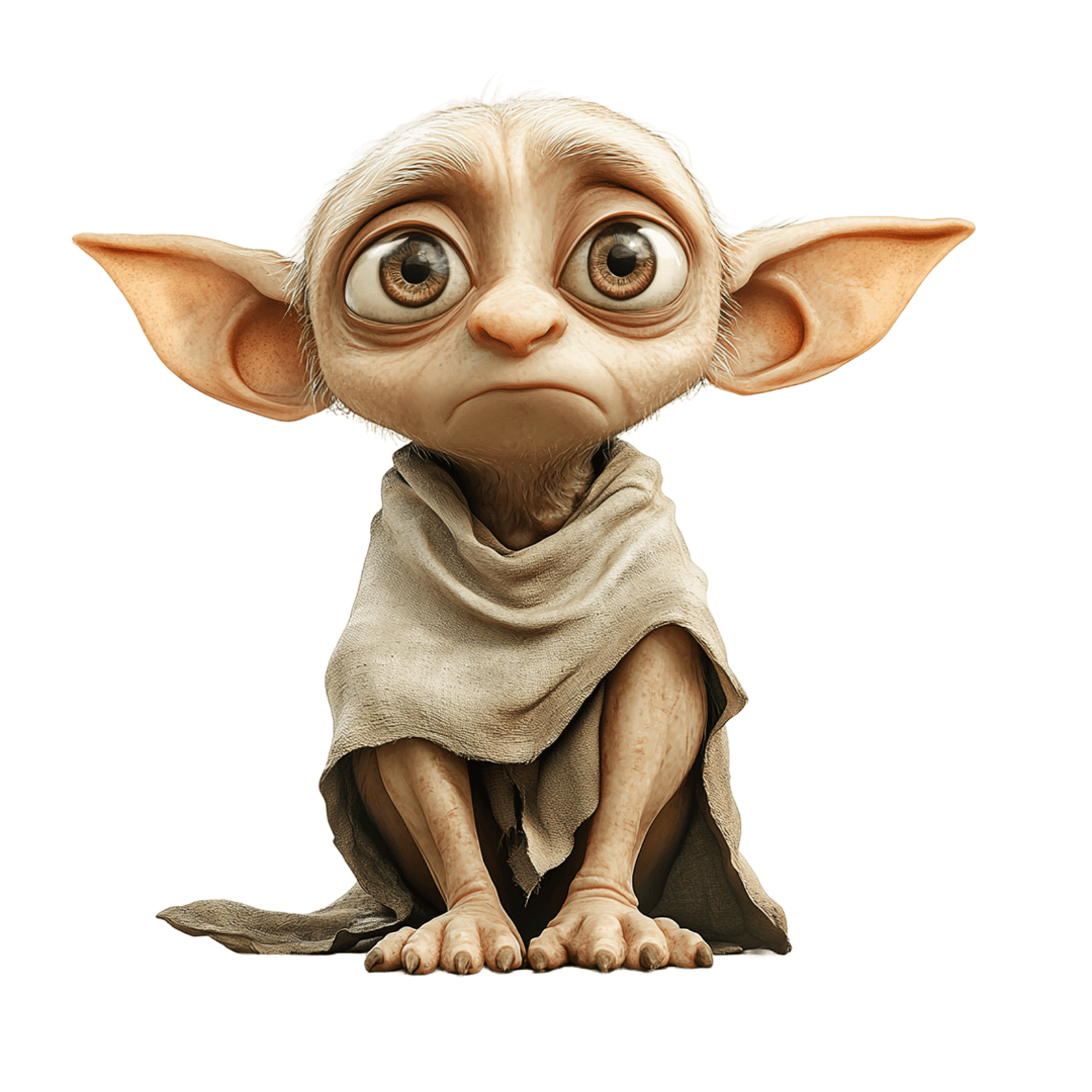 Bügelbild - Plott - Zauberer - Elf- 14cm x 14cm